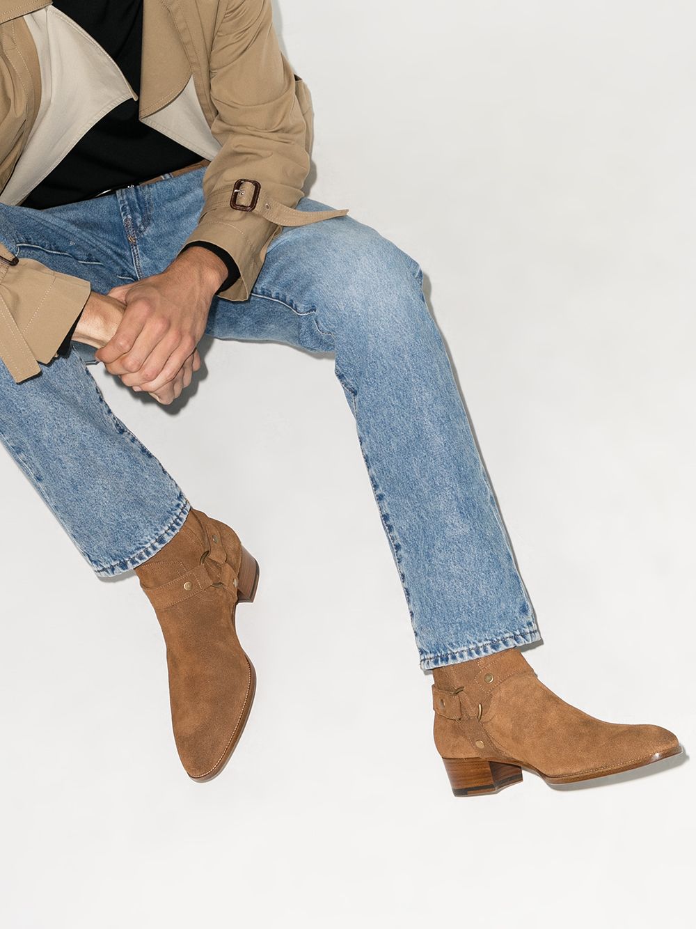 Saint Laurent Boots Brown 443190BPN005710 (Saint Laurent / ブーツ ) | Saint Laurent (サンローラン)(1)
