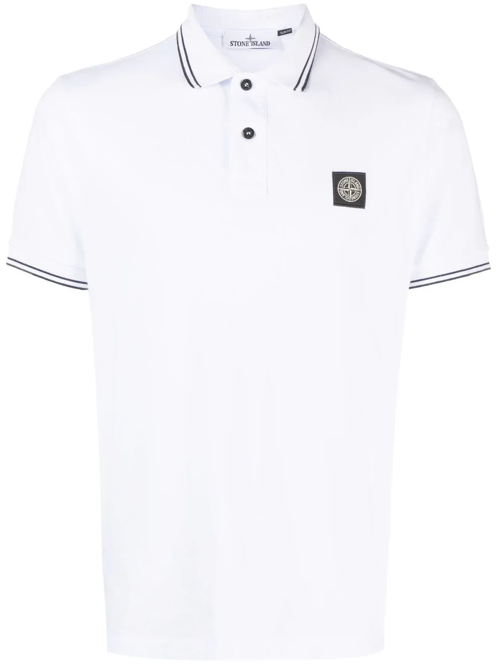 Stone Island T-shirts and Polos White 79152SC18A1001 (STONE ISLAND / ポロシャツ ) | STONE ISLAND (ストーンアイランド)