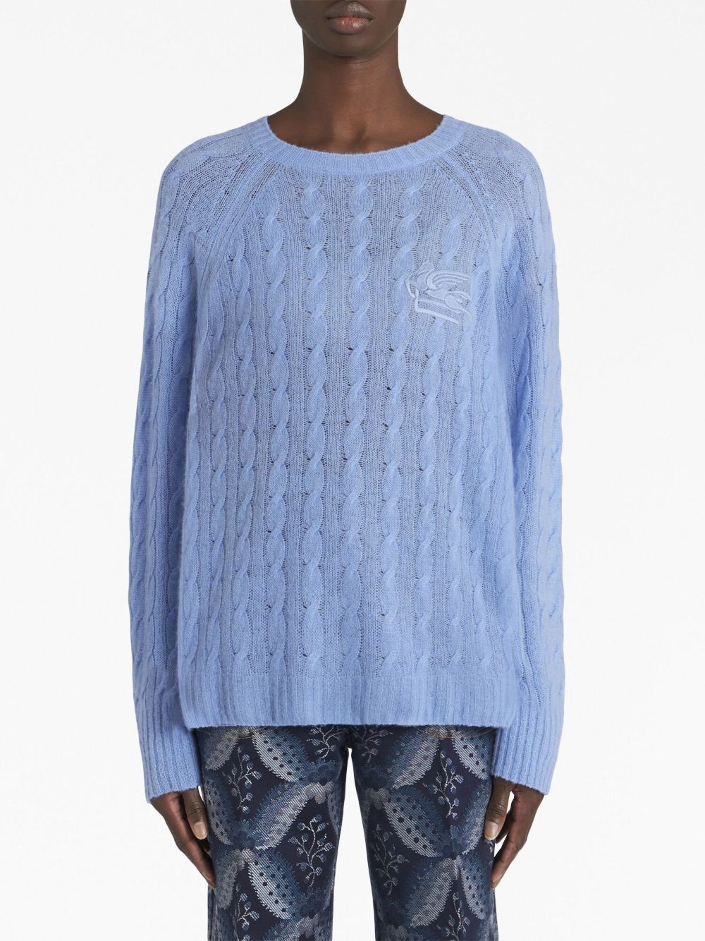 Etro Sweaters Clear Blue 127939200250 (ETRO / ニット・セーター・カーディガン ) | ETRO (エトロ)(1)
