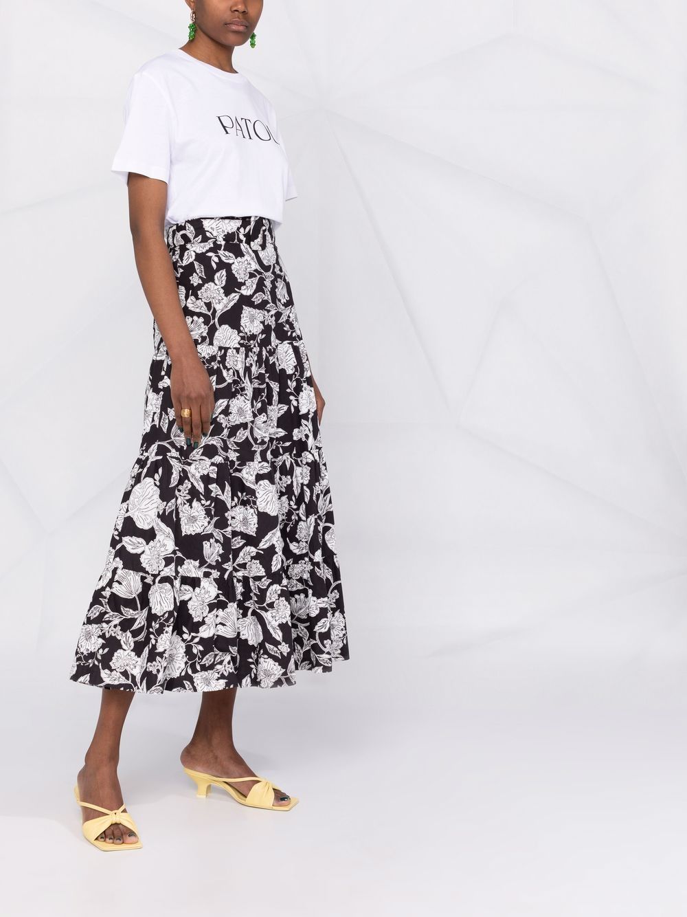 PATOU T-shirts and Polos White JE0299999001W (Patou / Tシャツ・カットソー ) | Patou (パトゥ)(4)