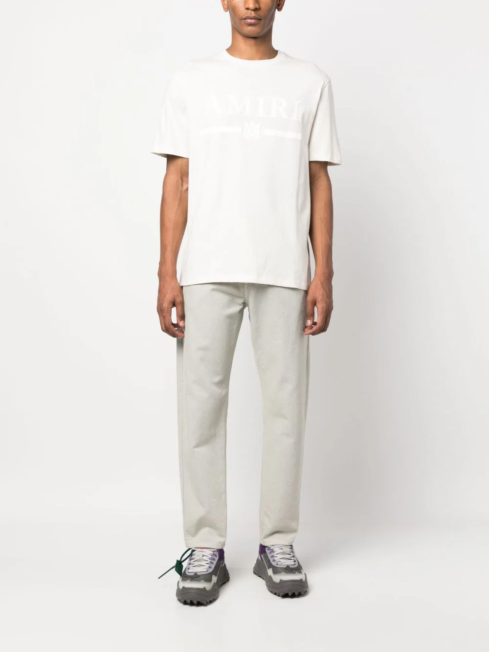 Amiri T-shirts and Polos Beige PF23MJL001271 (AMIRI / Tシャツ・カットソー ) | AMIRI (アミリ)(1)