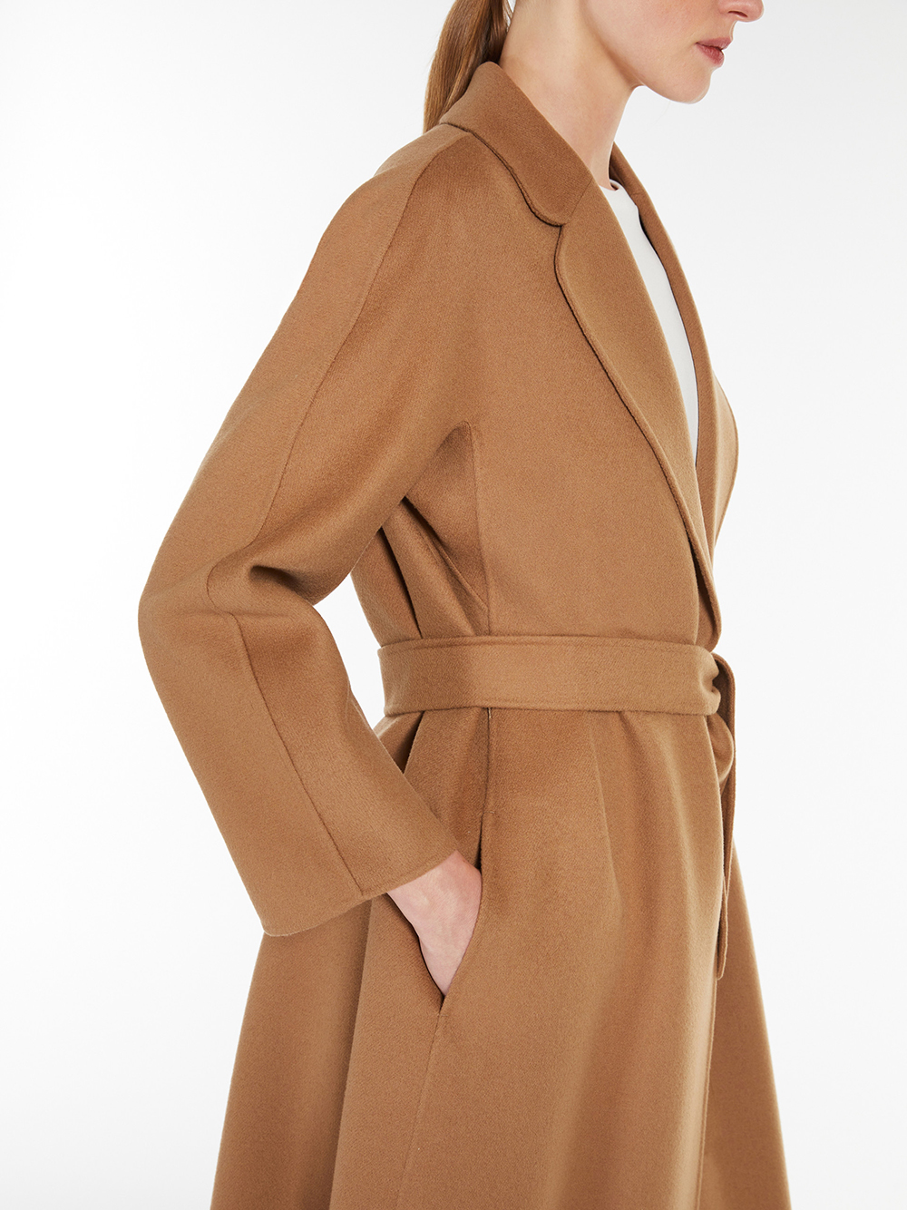 コート Max Mara S Coats Brown Coats Brown and Camel Woman | Max Mara