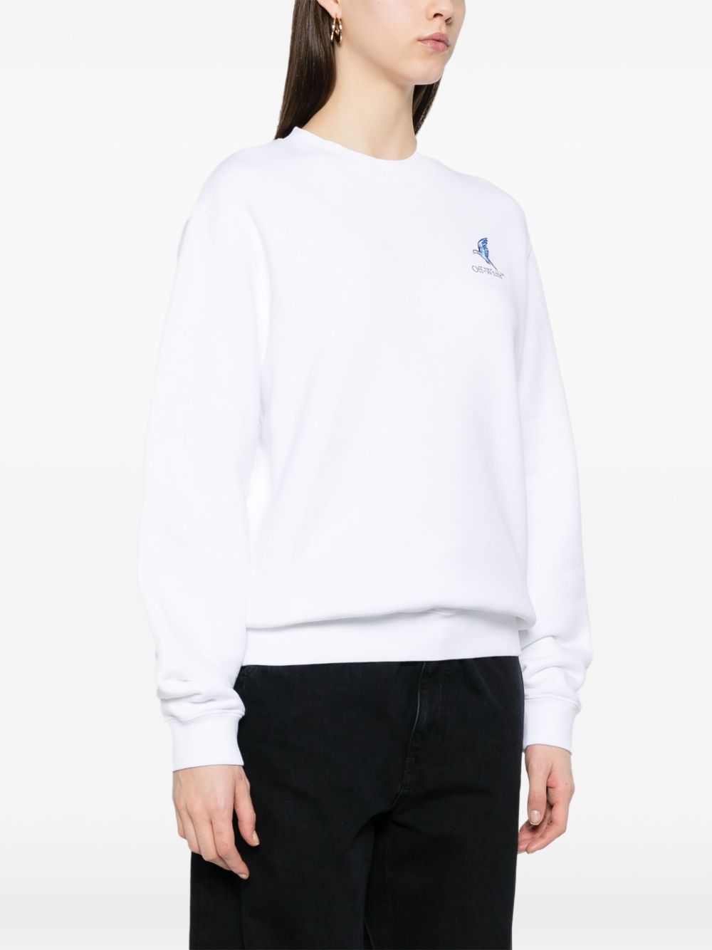 Off White Sweaters White OWBA055S25FLE0010110 (Off-White / スウェット・フーディー ) | Off-White (オフホワイト)(3)