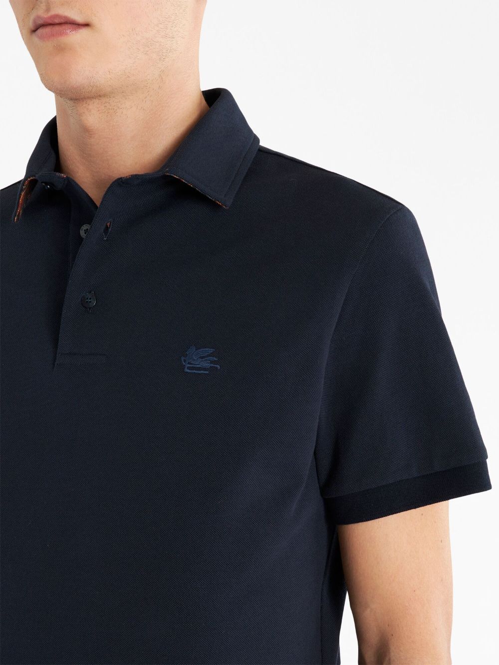 Etro T-shirts and Polos Blue 1Y1419292200 (ETRO / ポロシャツ ) | ETRO (エトロ)(3)