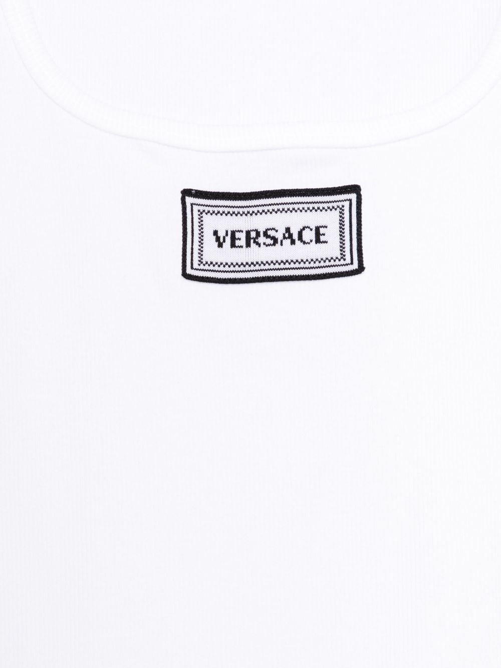 Versace T-shirts and Polos White 10180951A129081W010 (VERSACE / タンクトップ・キャミソール ) | VERSACE (ヴェルサーチェ)(2)