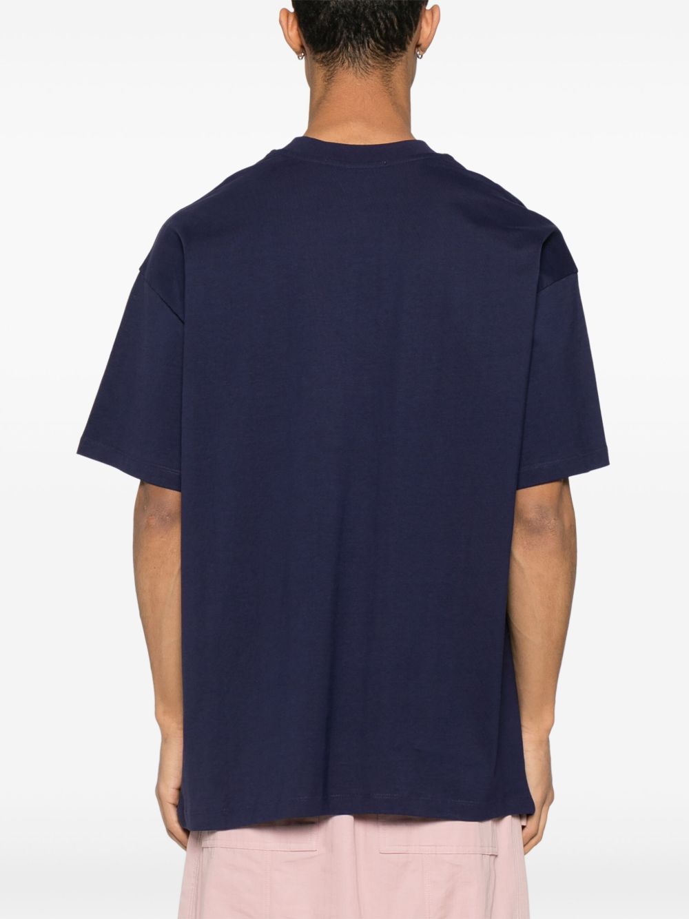 MSGM T-shirts and Polos Blue 3840MM10525700287 (MSGM / Tシャツ・カットソー ) | MSGM (エムエスジーエム)(6)