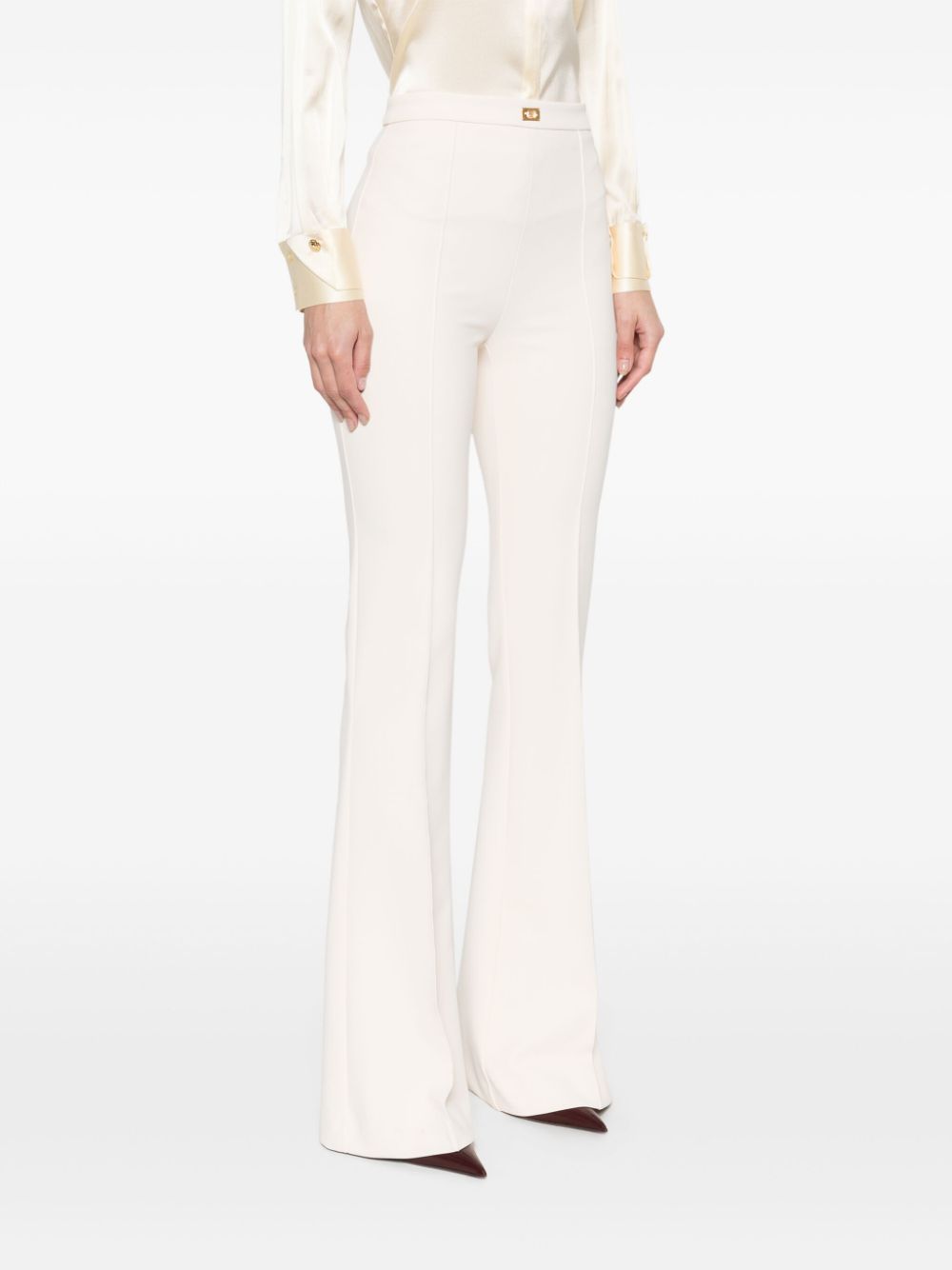 Elisabetta Franchi Trousers Cream PA07951E2193 (Elisabetta Franchi / パンツ ) | Elisabetta Franchi (エリザベッタ フランキ)(2)