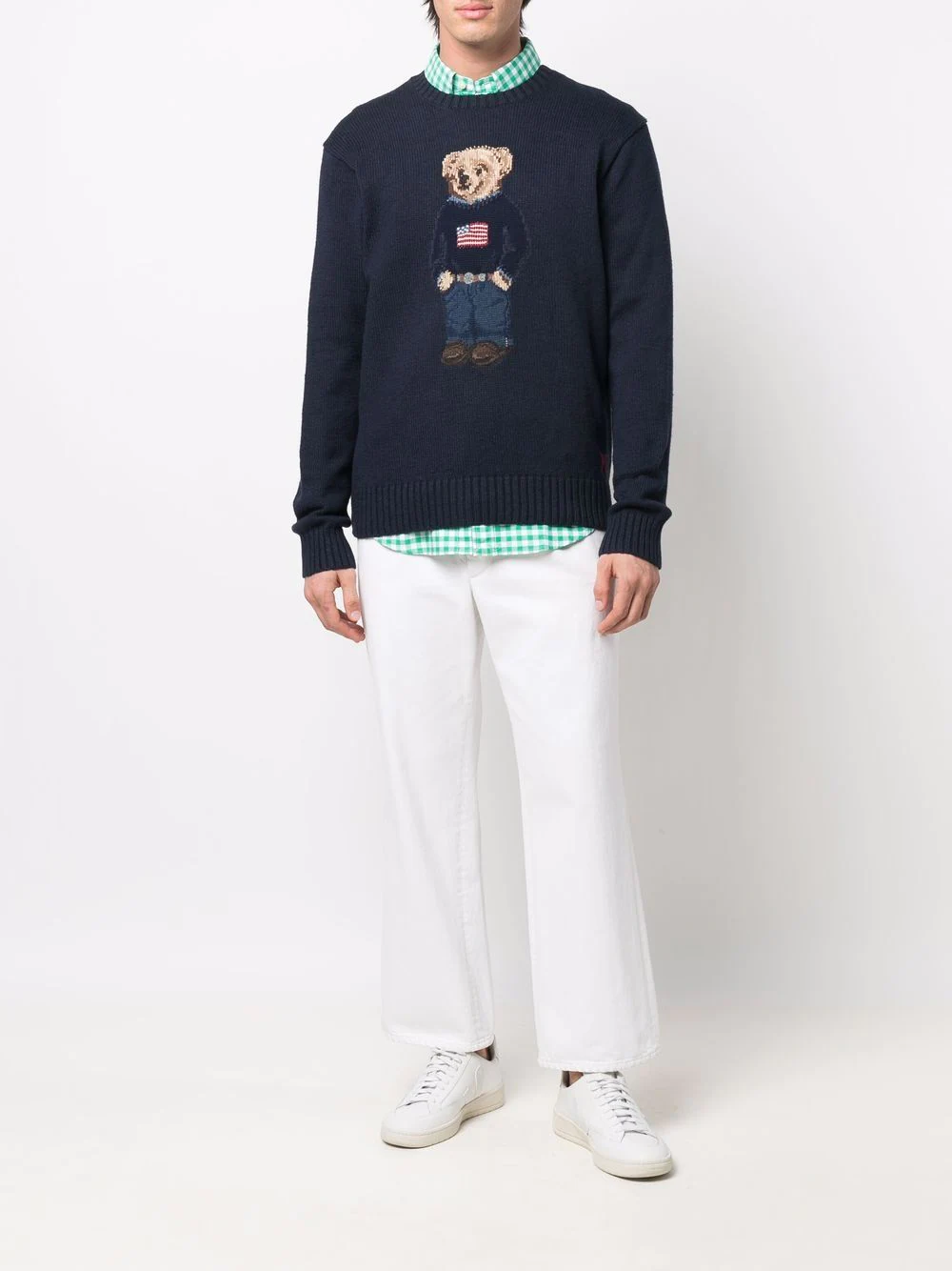 Polo Ralph Lauren Sweaters Blue 710860374001 (Polo Ralph Lauren / ニット・セーター・カーディガン ) | Polo Ralph Lauren (ポロ ラルフ ローレン)(1)