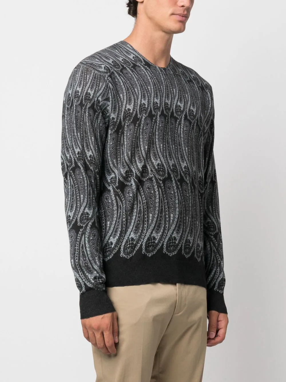 Etro Sweaters Black 1N9309718002 (ETRO / ニット・セーター・カーディガン ) | ETRO (エトロ)(2)