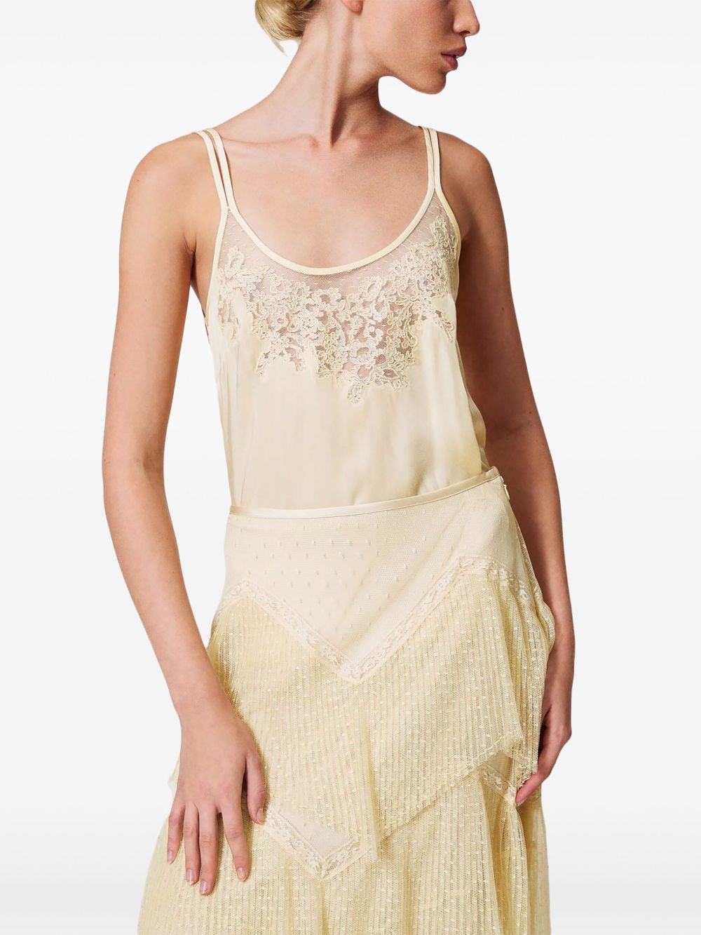 Twin-set Top Yellow 251TP237112143 (TWINSET / Tシャツ・カットソー ) | TWINSET (ツインセット)(3)