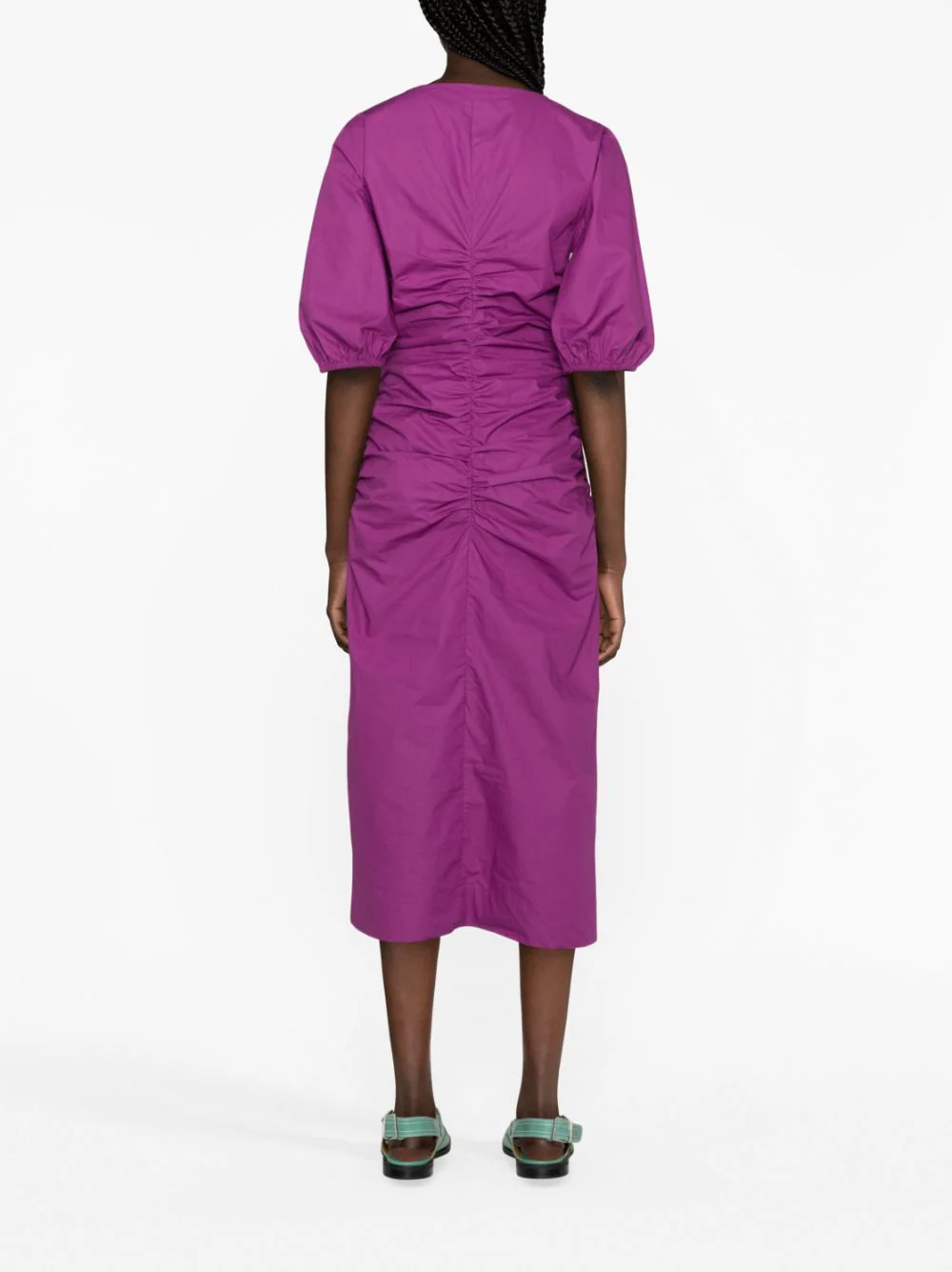 GANNI Dresses Purple F7915520 (GANNI / ワンピース・ドレス・オールインワン ) | GANNI (ガニー)(2)