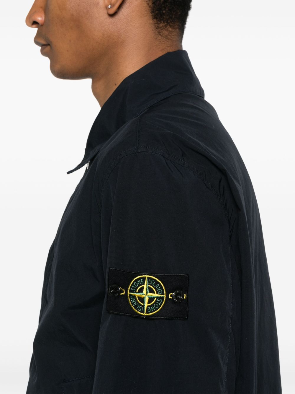 Stone Island Jackets Black K1S154100025S0042V0020 (STONE ISLAND / カジュアルジャケット・ベスト ) | STONE ISLAND (ストーンアイランド)(3)