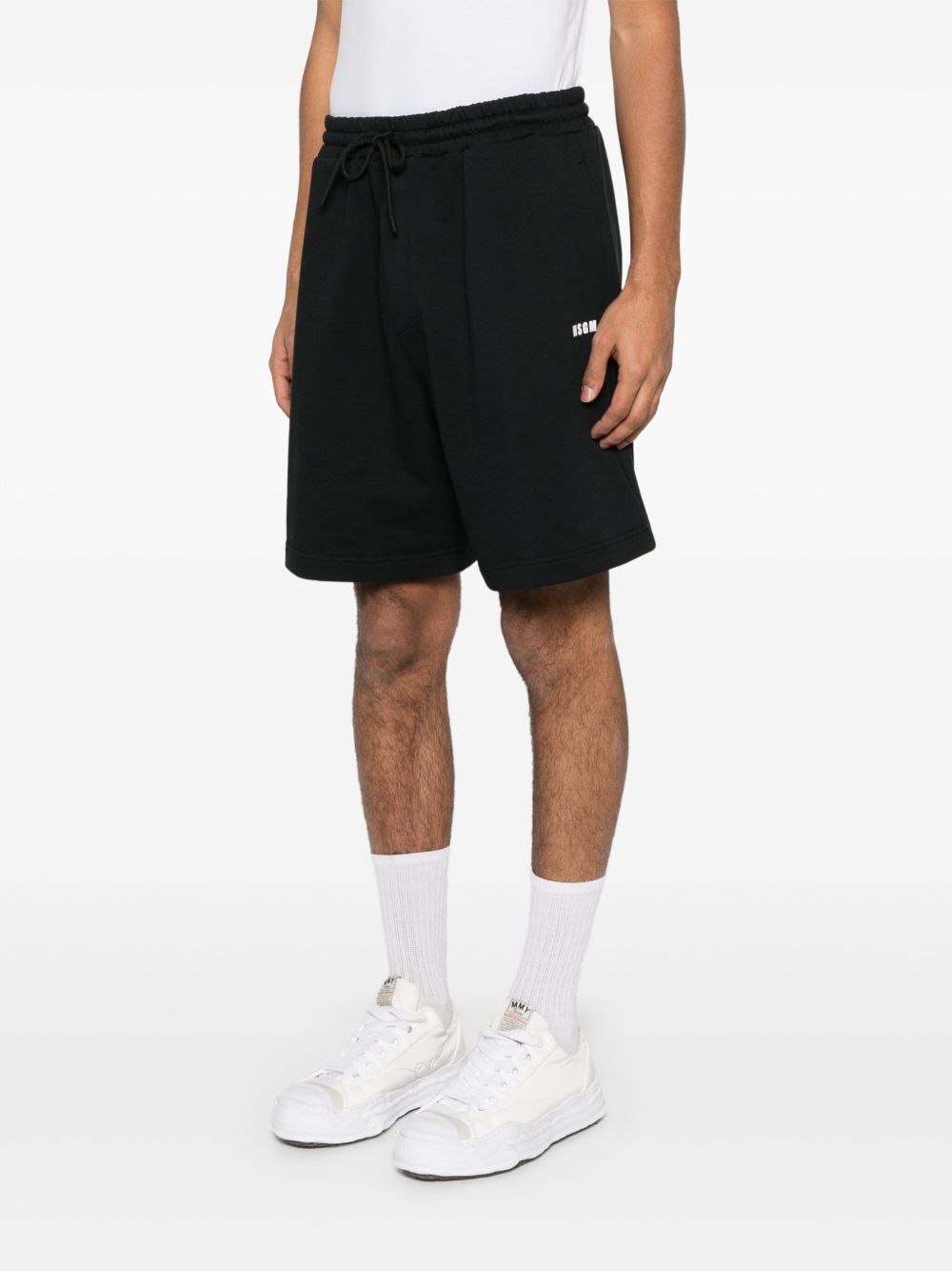 MSGM Shorts Black 3840MB7625700099 (MSGM / ショートパンツ ) | MSGM (エムエスジーエム)(2)