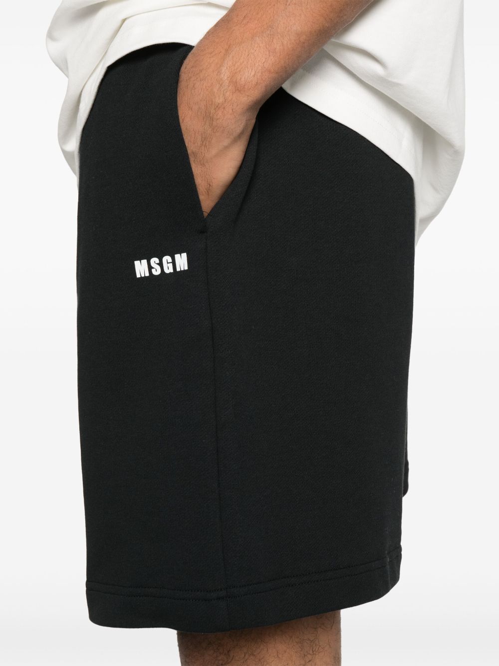 MSGM Shorts Black 3840MB7625700099 (MSGM / ショートパンツ ) | MSGM (エムエスジーエム)(4)