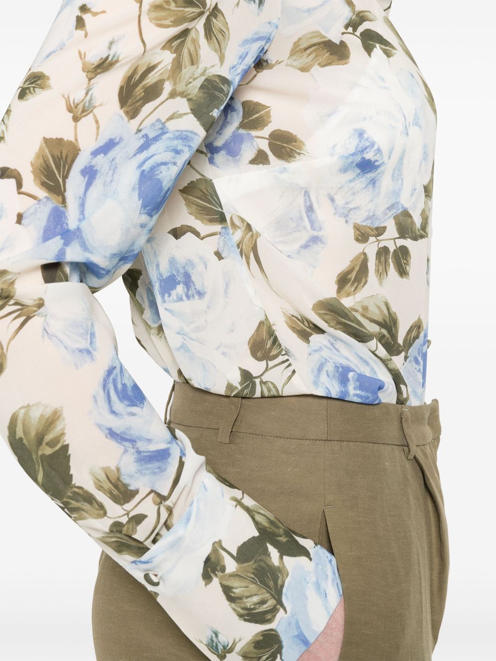 Blugirl Shirts MultiColour RA5171T2949M9086 (BLUGIRL / シャツ・ブラウス ) | BLUGIRL (ブルーガール)(3)