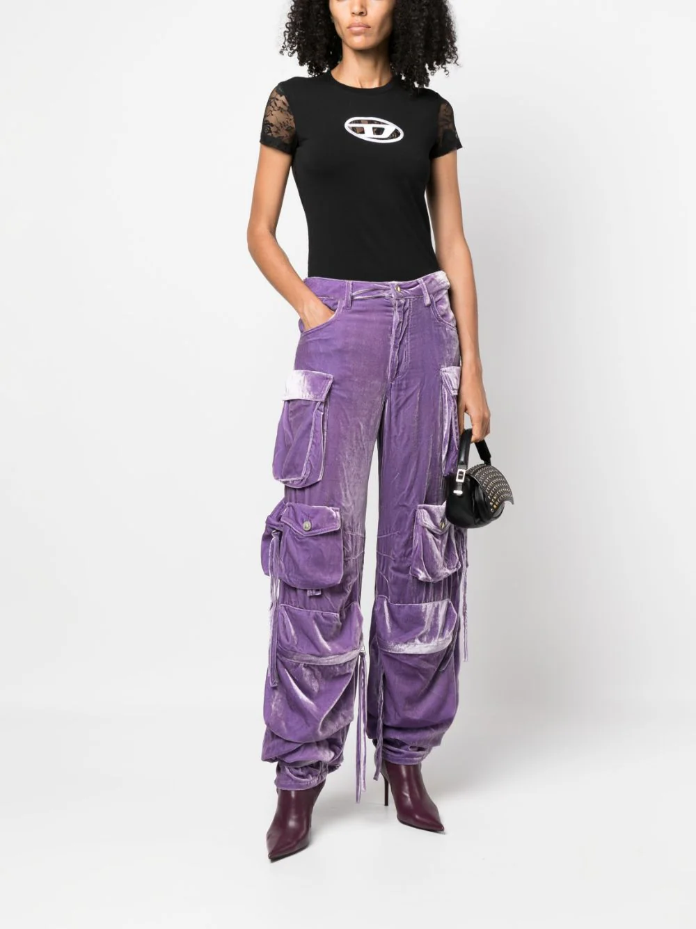 Diesel T-shirts and Polos Black A108380AFAA9XXA (Diesel / Tシャツ・カットソー ) | Diesel (ディーゼル)(1)