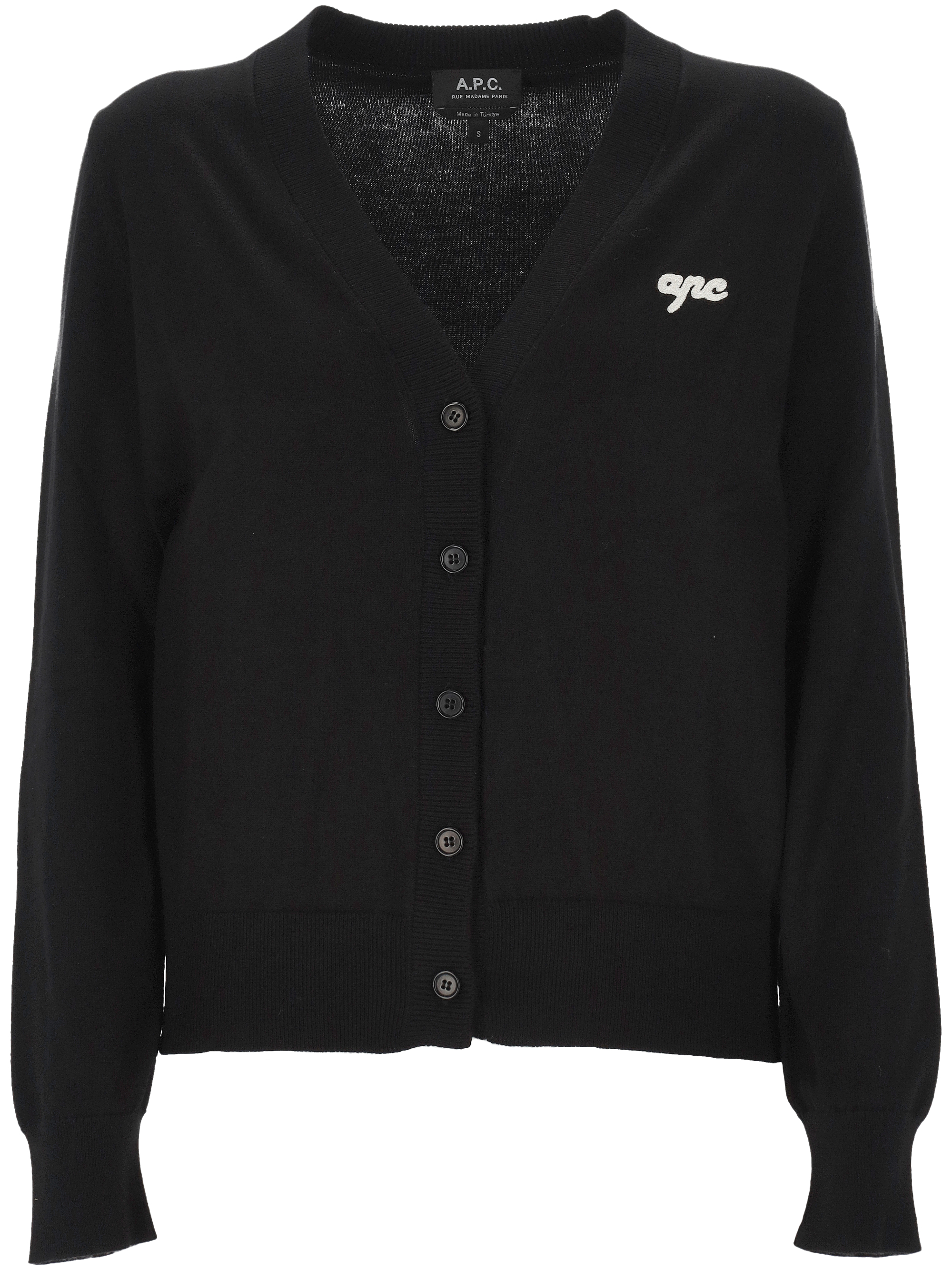 A.P.C. Sweaters Black COGDKF22318LZZ (A.P.C. / ニット・セーター・カーディガン ) | A.P.C. (アーペーセー)