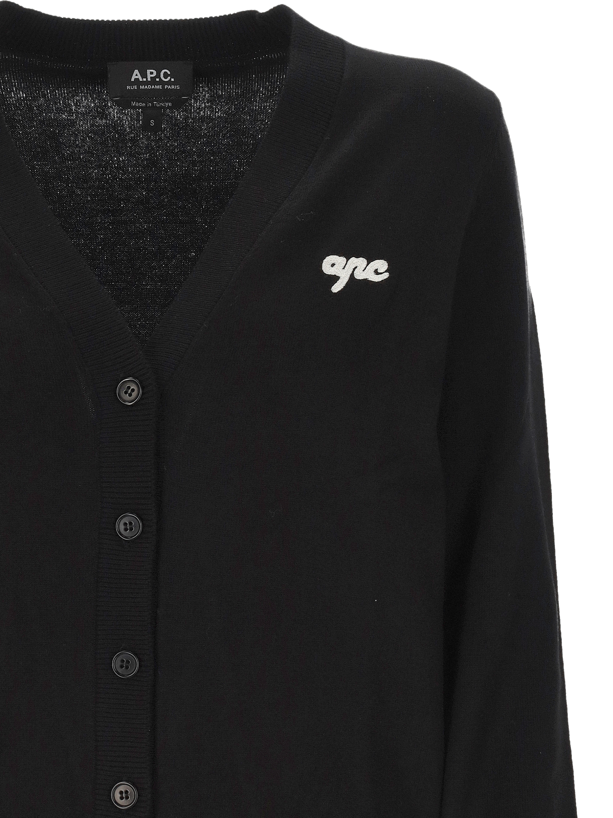 A.P.C. Sweaters Black COGDKF22318LZZ (A.P.C. / ニット・セーター・カーディガン ) | A.P.C. (アーペーセー)(1)