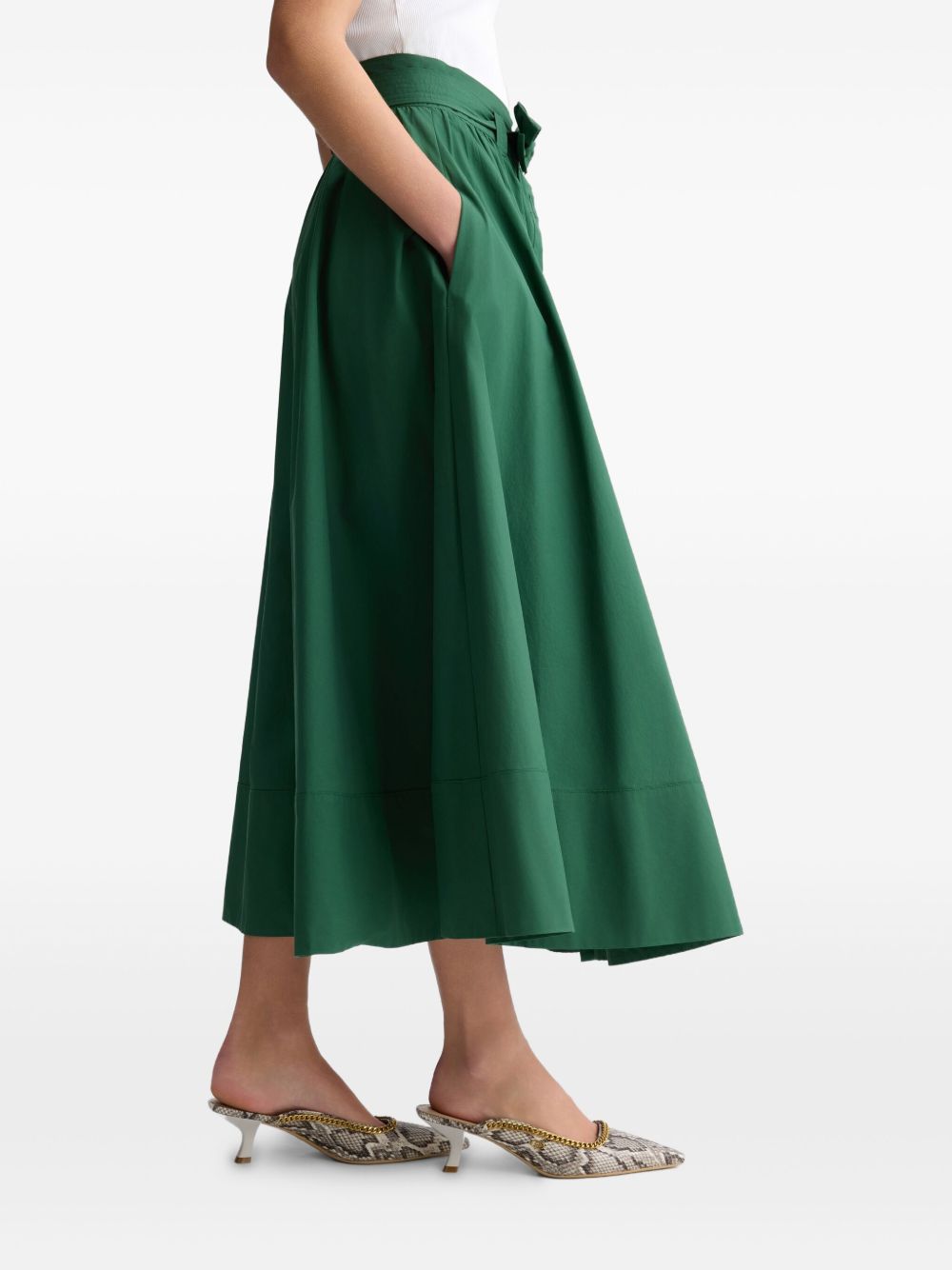 スカート LIU JO Woman Skirt Green CA5285T2508 X0662 Liu Jo Better formal dress colour green | Liu Jo