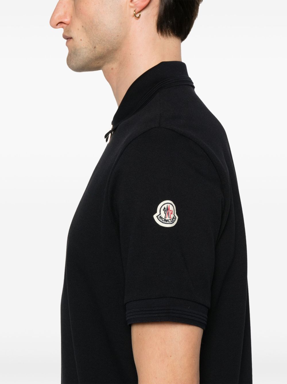 Moncler T-shirts and Polos Blue K10918A0000289A1677X (Moncler / ポロシャツ ) | Moncler (モンクレール)(1)