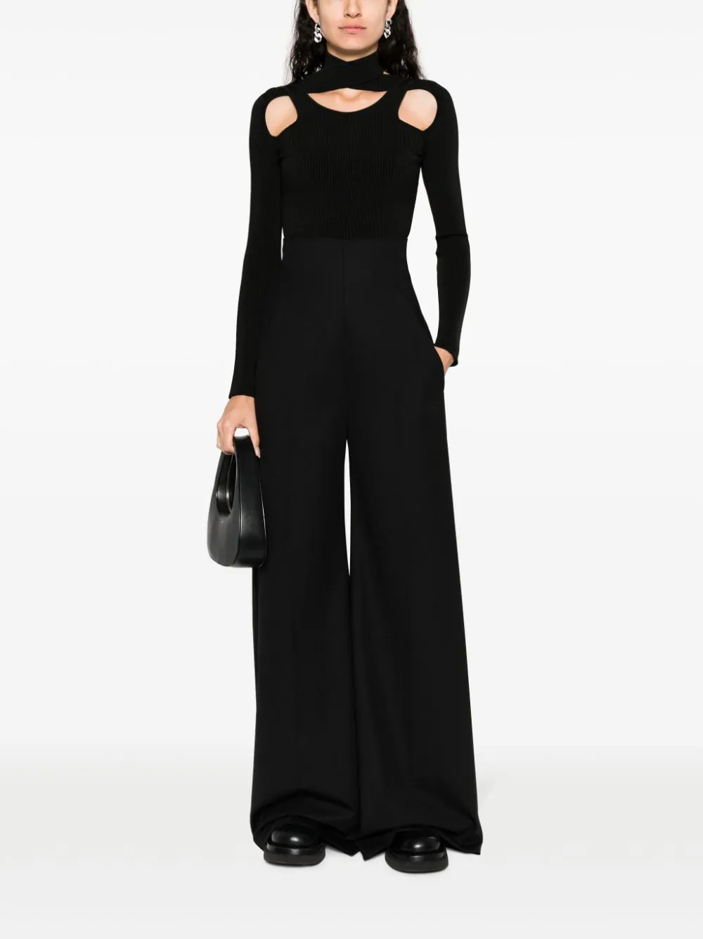Rick Owens Trousers Black RP02C1354ZL09 (Rick Owens / パンツ ) | Rick Owens (リック オウエンス)(1)