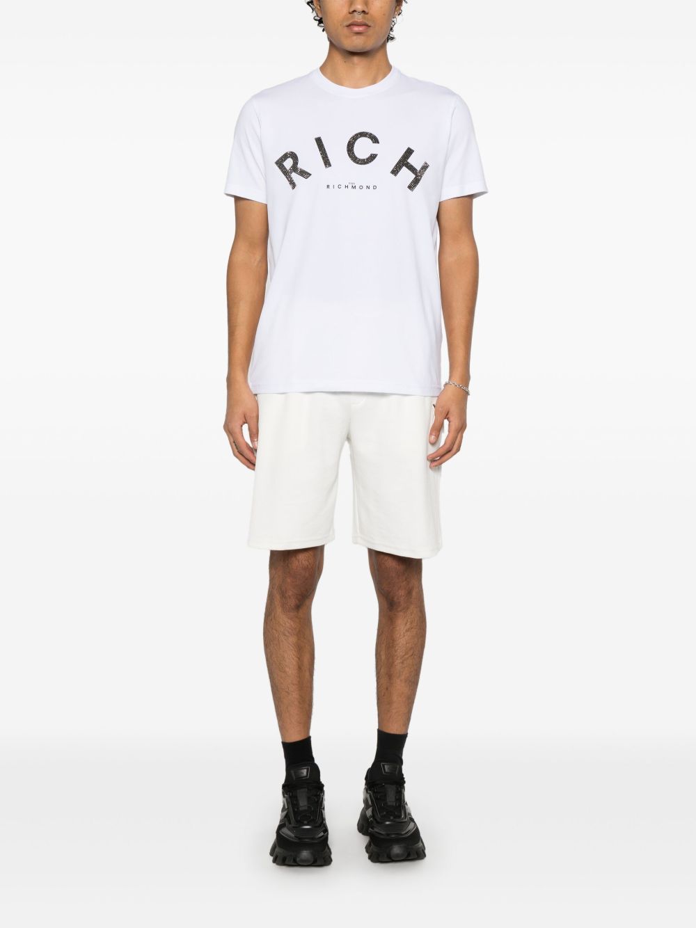 John Richmond T-shirts and Polos White RMP25478TSWHT (JOHN RICHMOND / Tシャツ・カットソー ) | JOHN RICHMOND (ジョン リッチモンド)(3)