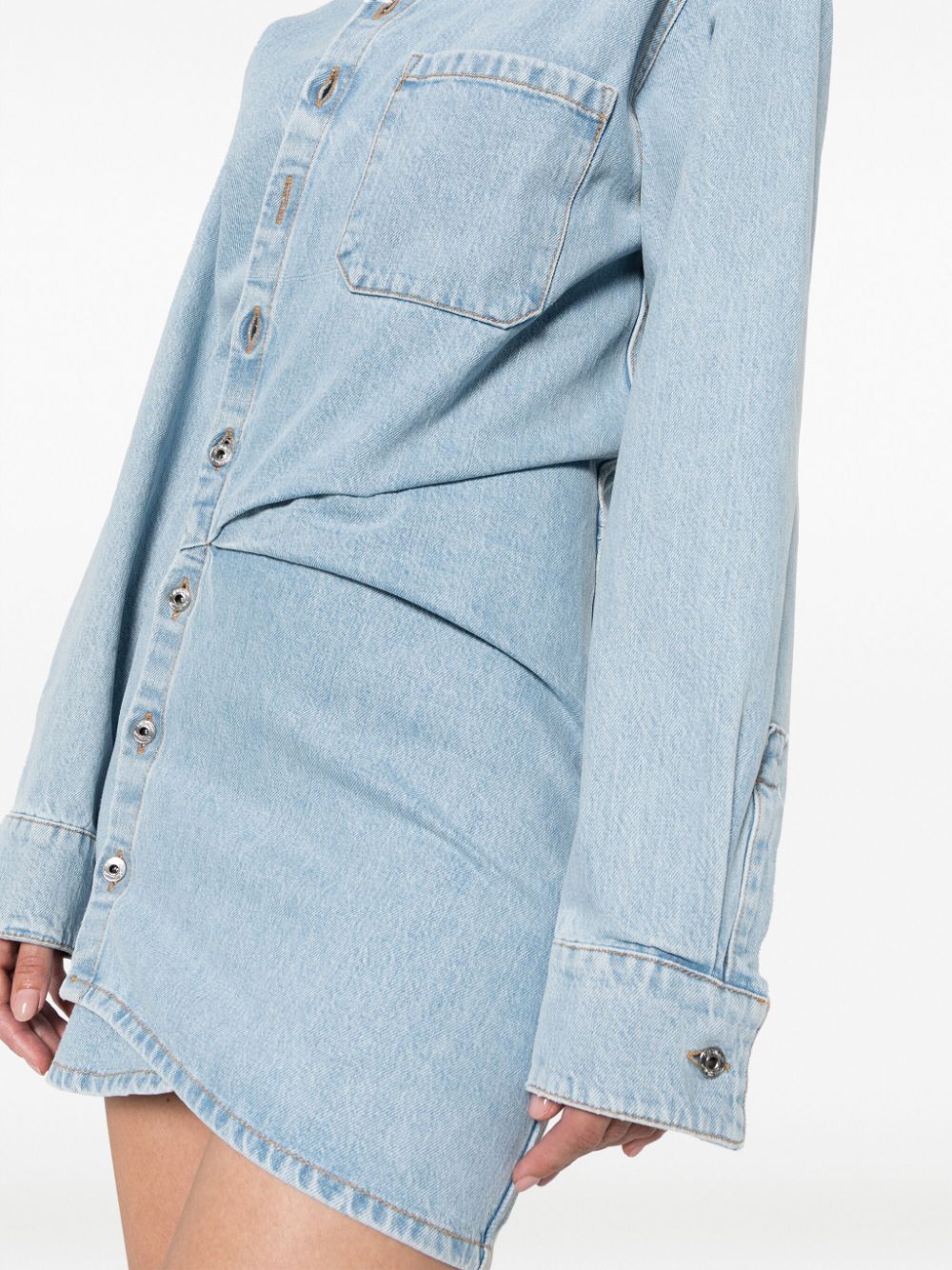 Off-White Dresses Blue OWYM021F23DEN0024000 (Off-White / ワンピース・ドレス・オールインワン ) | Off-White (オフホワイト)(4)