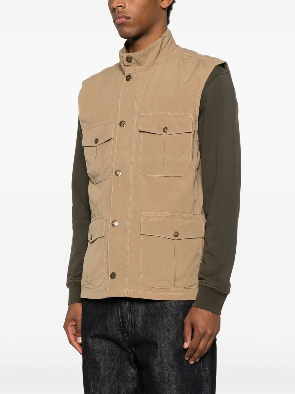 Barbour Jackets Beige MGI0284MGIBE31 (Barbour / カジュアルジャケット・ベスト ) | Barbour (バブアー)(2)