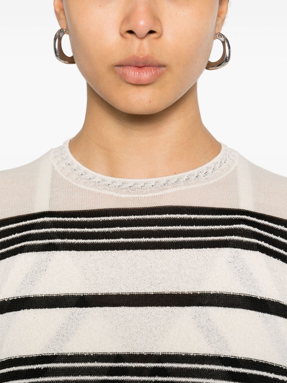 Moncler Sweaters White K10939C00015M6334P90 (Moncler / ニット・セーター・カーディガン ) | Moncler (モンクレール)(1)