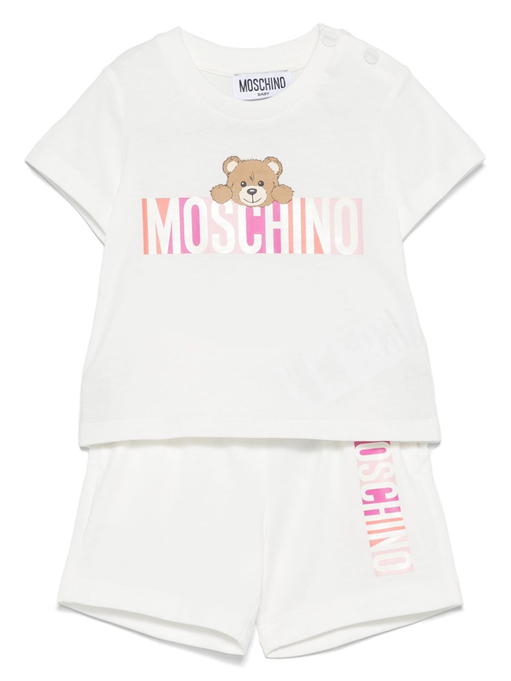 Moschino Kids Light Blue MVG00MLAA0210063 (MOSCHINO / ワンピース・ドレス・オールインワン ) | MOSCHINO (モスキーノ)
