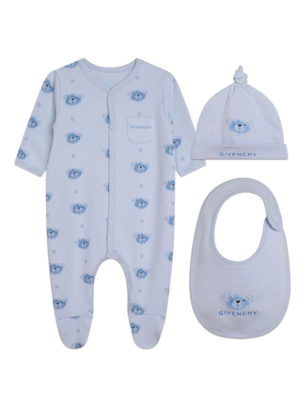 GIVENCHY KIDS Clothing.... Clear Blue H98182771 (GIVENCHY / ワンピース・ドレス・オールインワン ) | GIVENCHY (ジバンシィ)