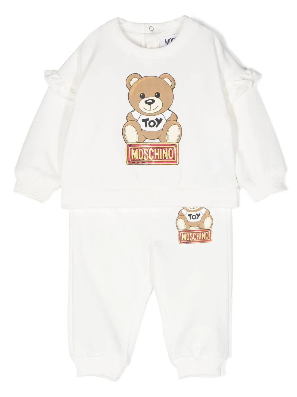 MOSCHINO KIDS Clothing.... White MDK02KLDA1610063 (MOSCHINO / ワンピース・ドレス・オールインワン ) | MOSCHINO (モスキーノ)