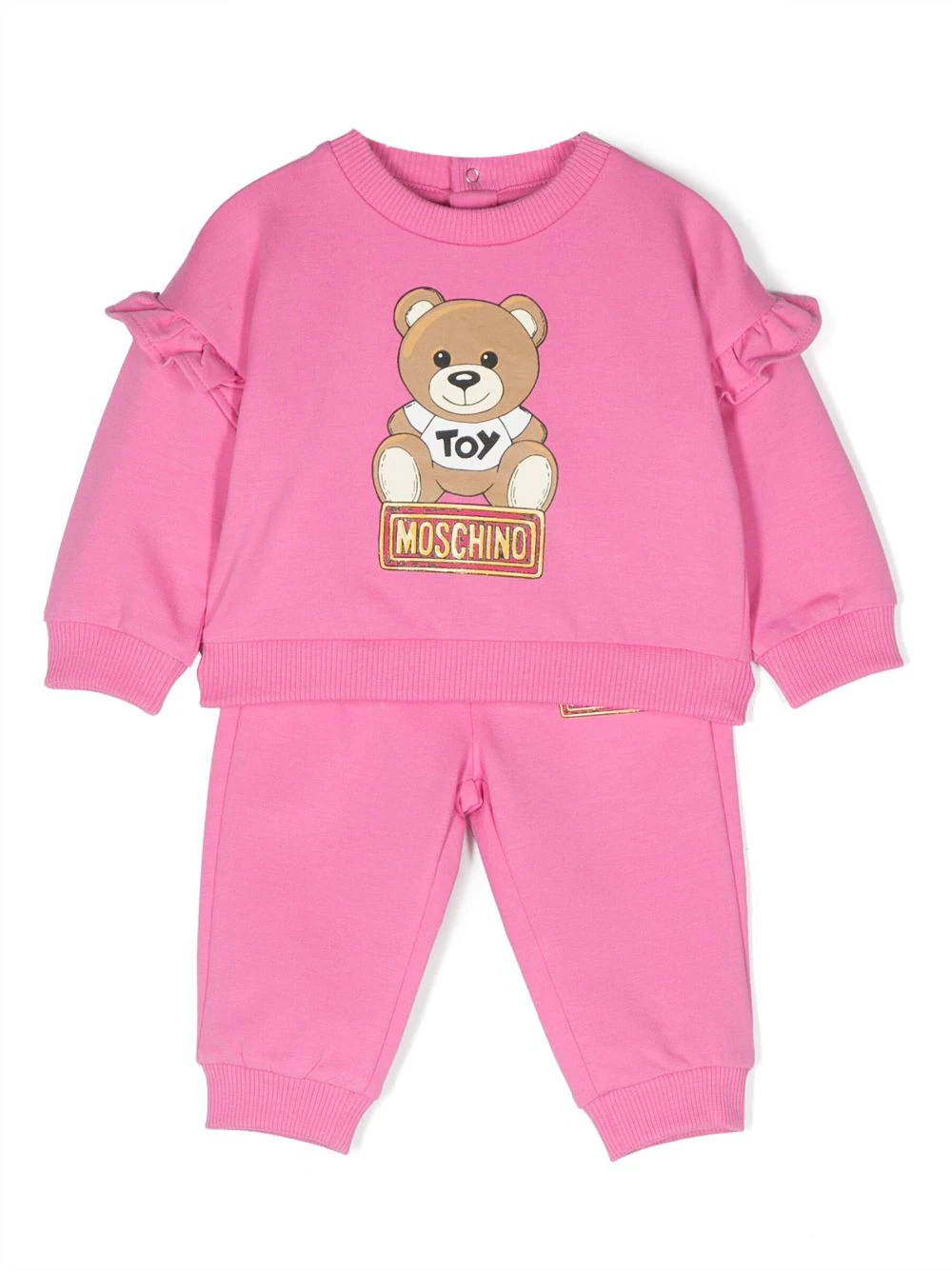 MOSCHINO KIDS Clothing.... Fuchsia MDK02KLDA1652458 (MOSCHINO / ワンピース・ドレス・オールインワン ) | MOSCHINO (モスキーノ)