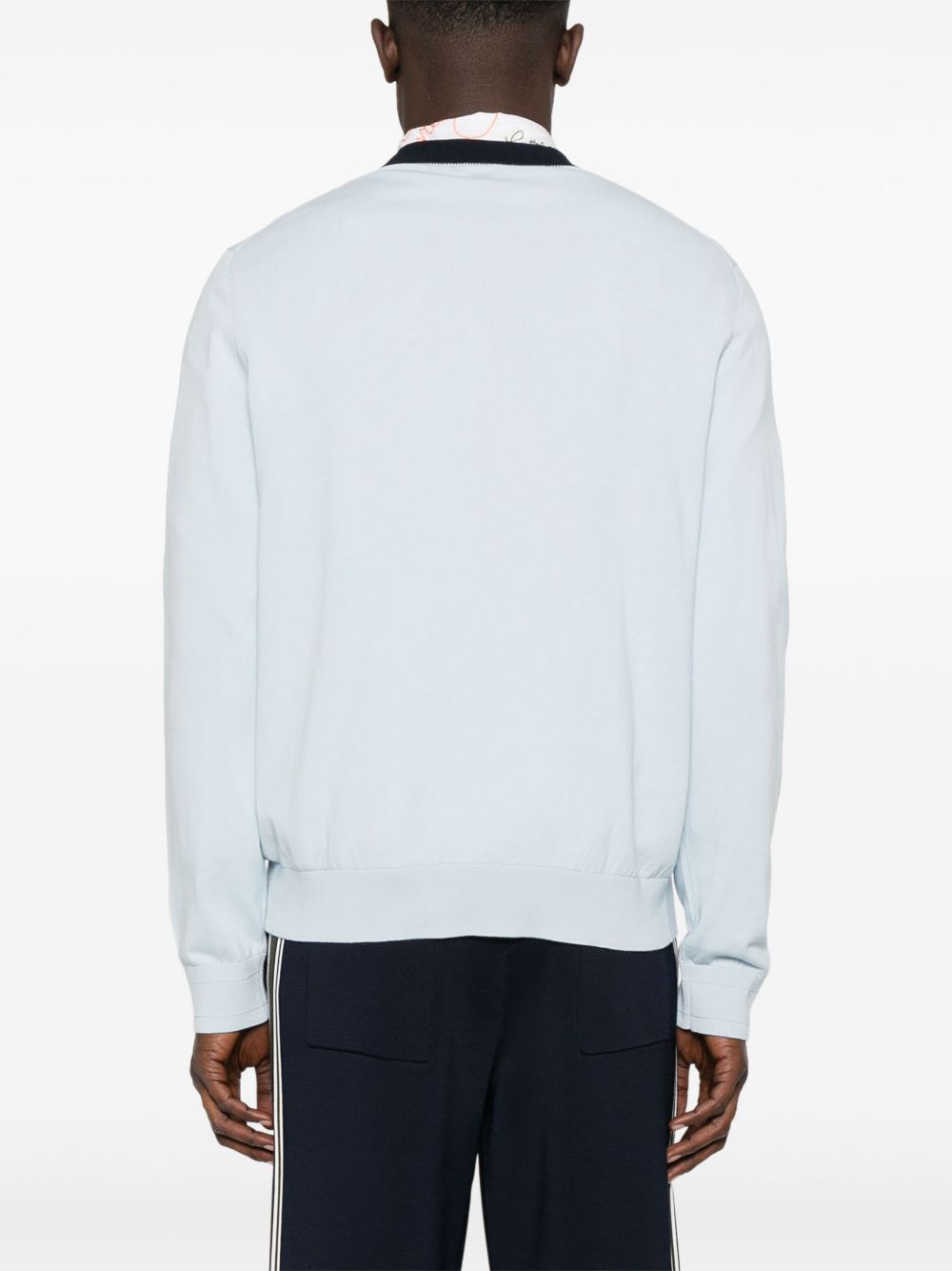 Paul Smith Sweaters Light Blue M1R626YP0267640 (Paul Smith / ニット・セーター・カーディガン ) | Paul Smith (ポール・スミス)(2)