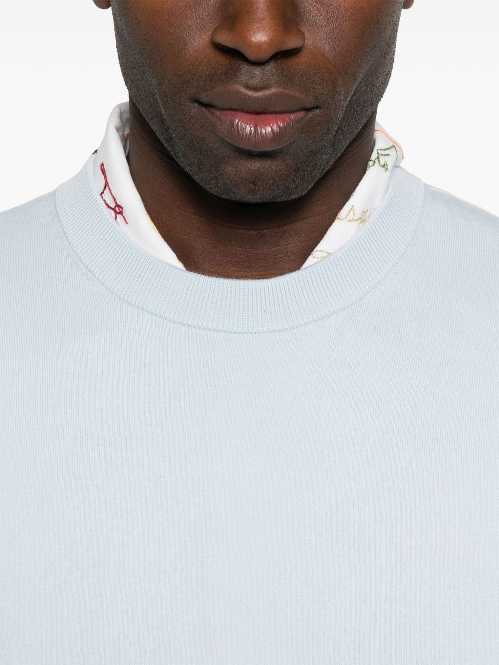 Paul Smith Sweaters Light Blue M1R626YP0267640 (Paul Smith / ニット・セーター・カーディガン ) | Paul Smith (ポール・スミス)(4)