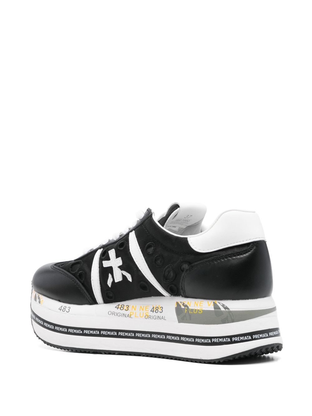 Premiata Sneakers Black BETH7380 (PREMIATA / スニーカー ) | PREMIATA (プレミアータ)(2)