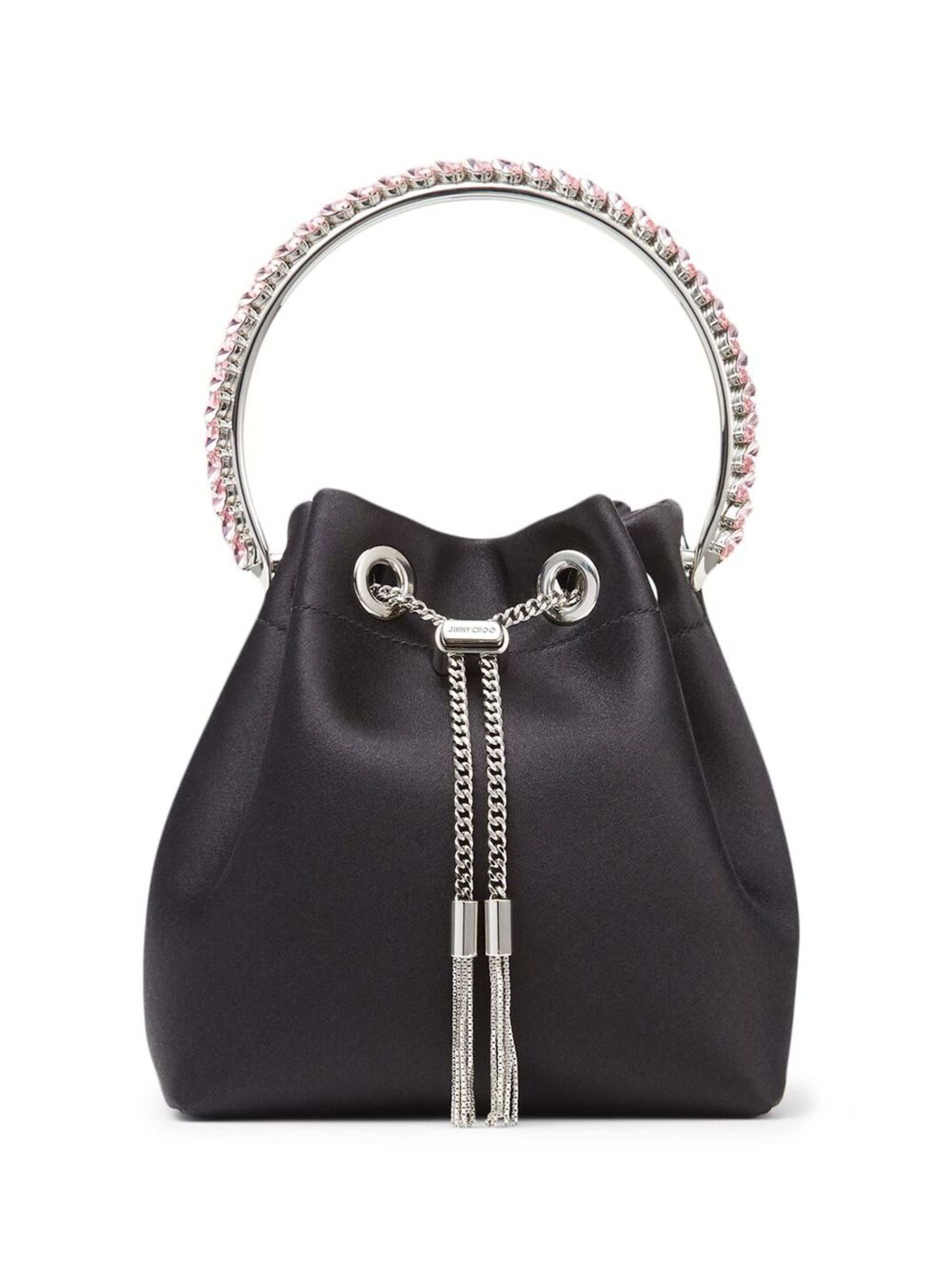 Jimmy Choo Bags.. BONBONVKMBLACKCRYSTAL (JIMMY CHOO / ハンドバッグ・ショルダーバッグ ) | JIMMY CHOO (ジミー チュウ)