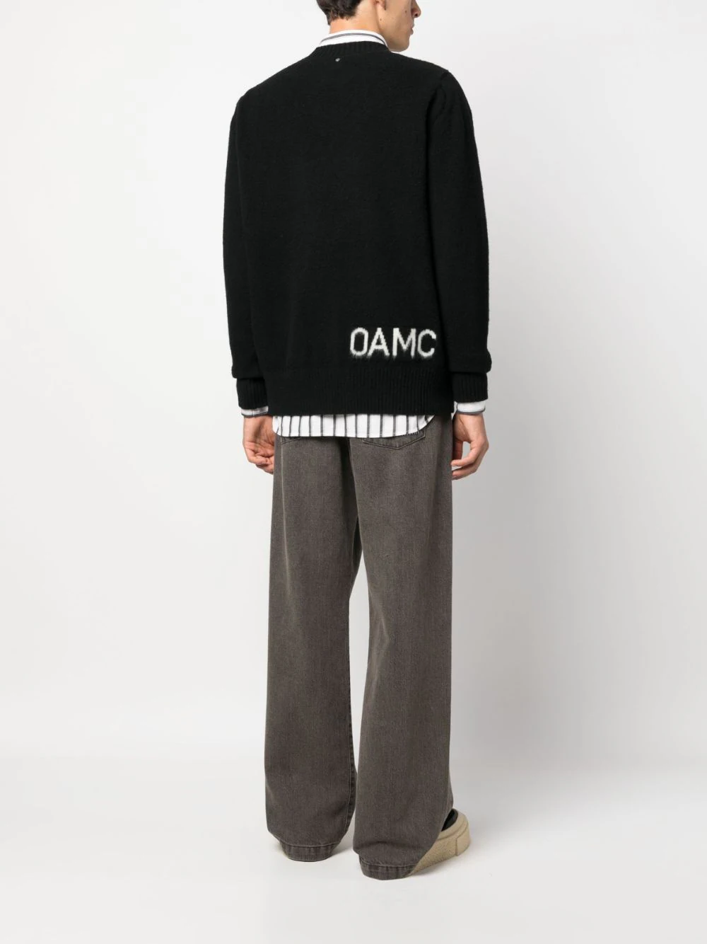 OAMC Sweaters Black 23A28OAK07FLTOA007001 (OAMC / ニット・セーター・カーディガン ) | OAMC (オーエーエムシー)(1)