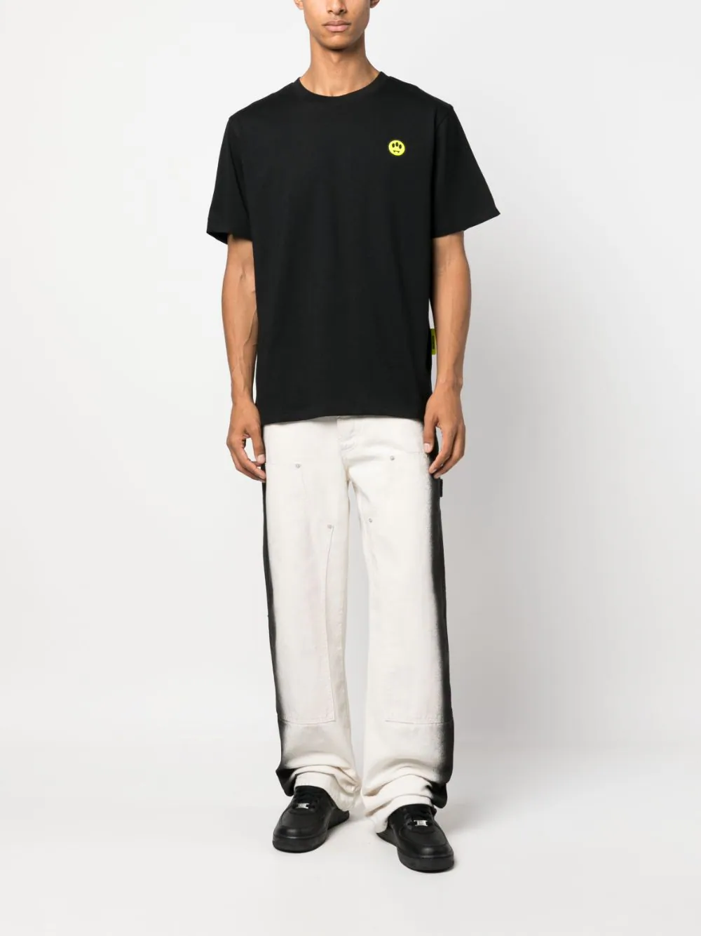 BARROW T-shirts and Polos Black F3BWUATH152110 (BARROW / Tシャツ・カットソー ) | BARROW (バロウ)(1)
