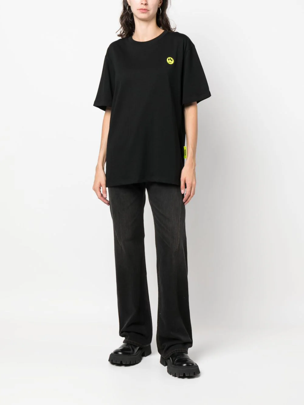 BARROW T-shirts and Polos Black F3BWUATH152110 (BARROW / Tシャツ・カットソー ) | BARROW (バロウ)(2)