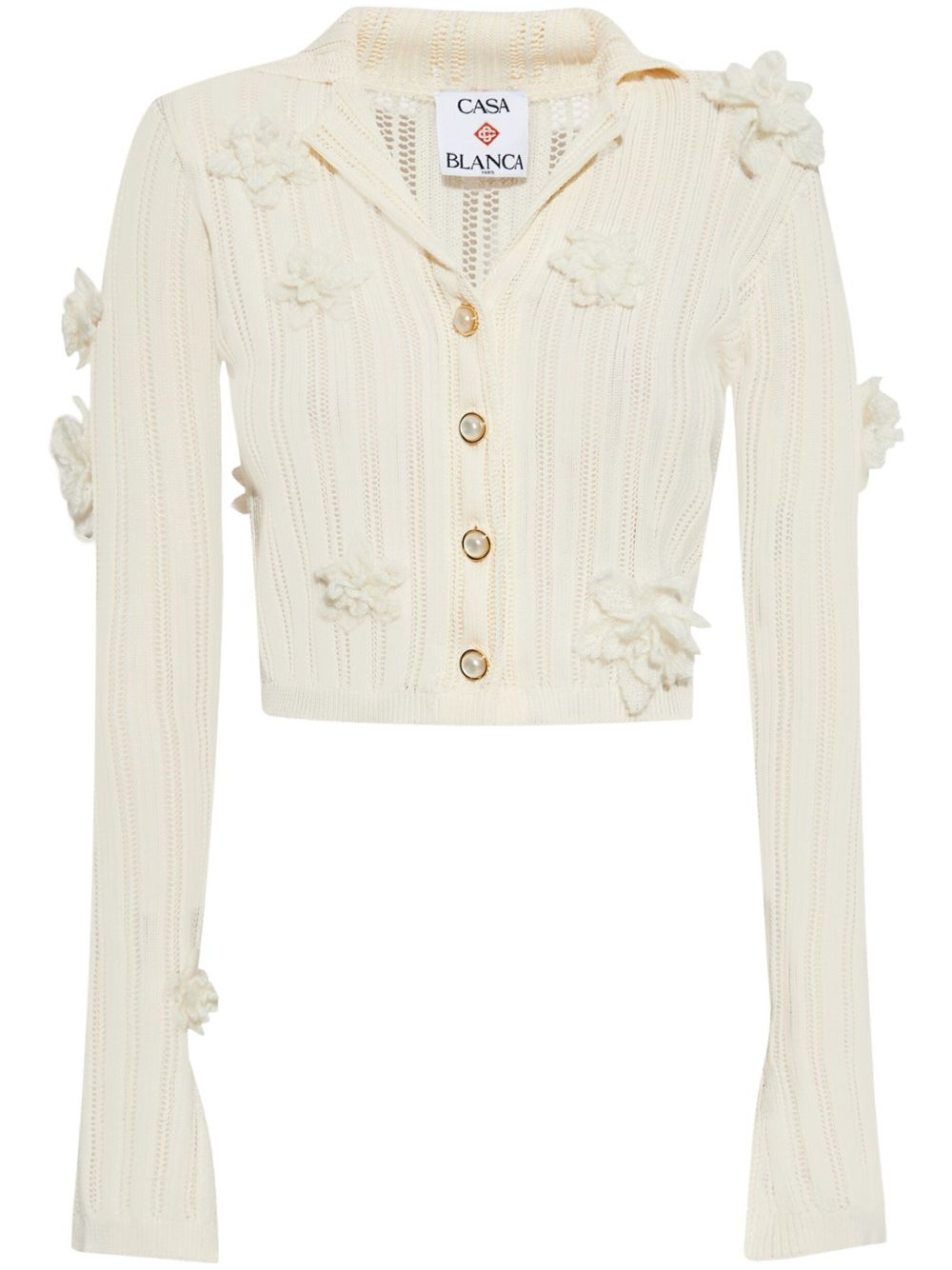 Casablanca Sweaters White WS25KW95501 (Casablanca / シャツ・ブラウス ) | Casablanca (カサブランカ)