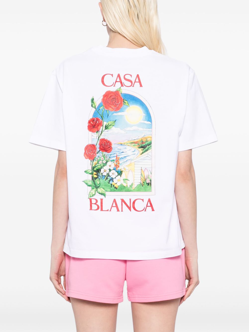 Casablanca T-shirts and Polos White WS25JTS04602 (Casablanca / Tシャツ・カットソー ) | Casablanca (カサブランカ)(3)