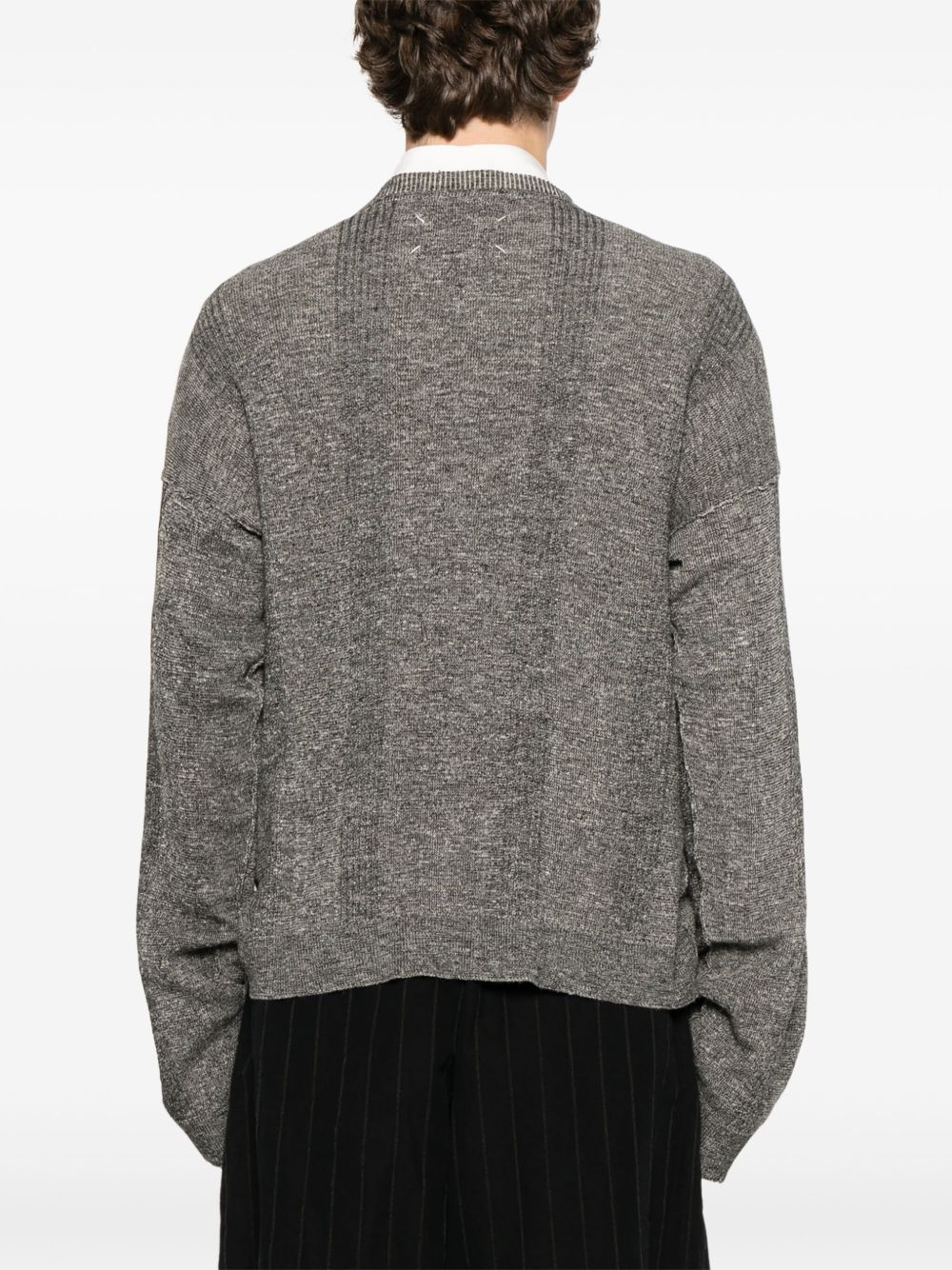 Maison Margiela Sweaters Grey S50HN0012M13097900F (Maison Margiela / ニット・セーター・カーディガン ) | Maison Margiela (メゾン マルジェラ)(4)