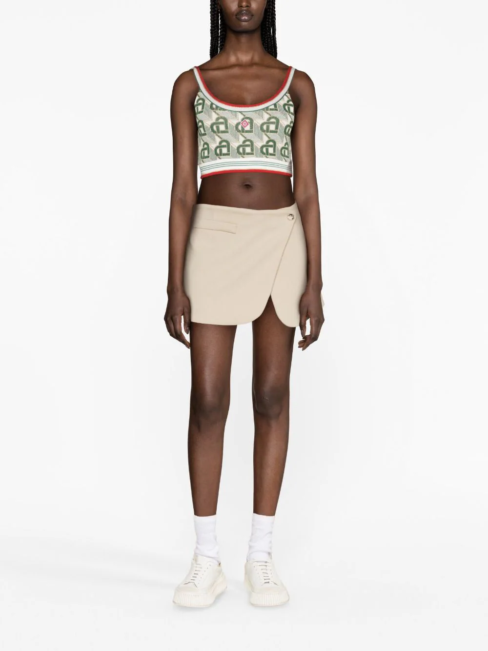 Casablanca Shirts Green WF23JTP18201 (Casablanca / シャツ・ブラウス ) | Casablanca (カサブランカ)(1)