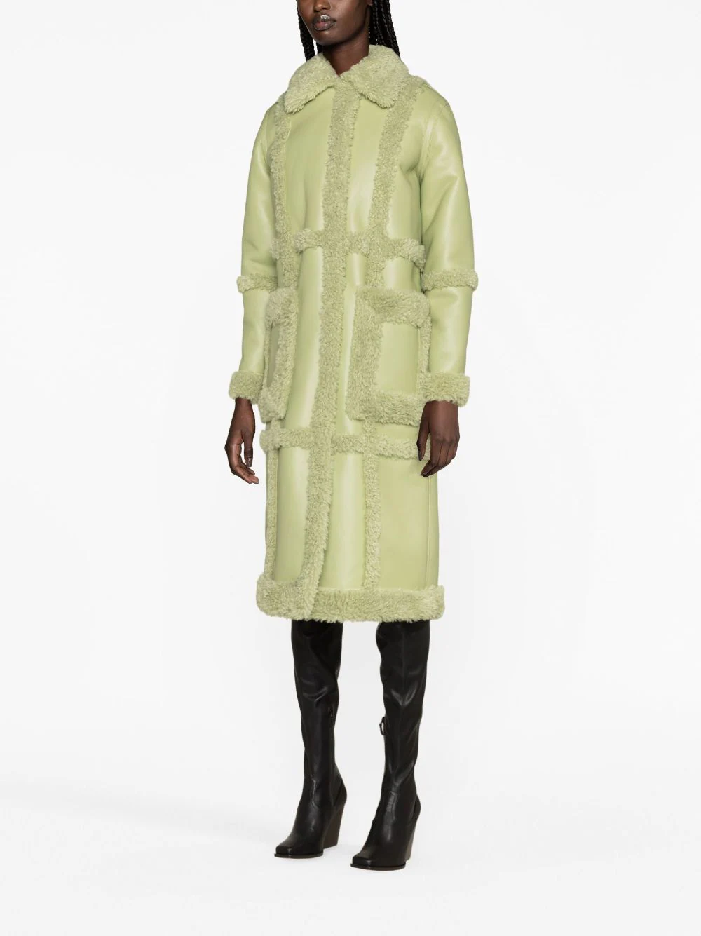 Stand Studio Coats Green 61100901057020 (STAND STUDIO / コート・ダウン ) | STAND STUDIO (スタンド スタジオ)(3)
