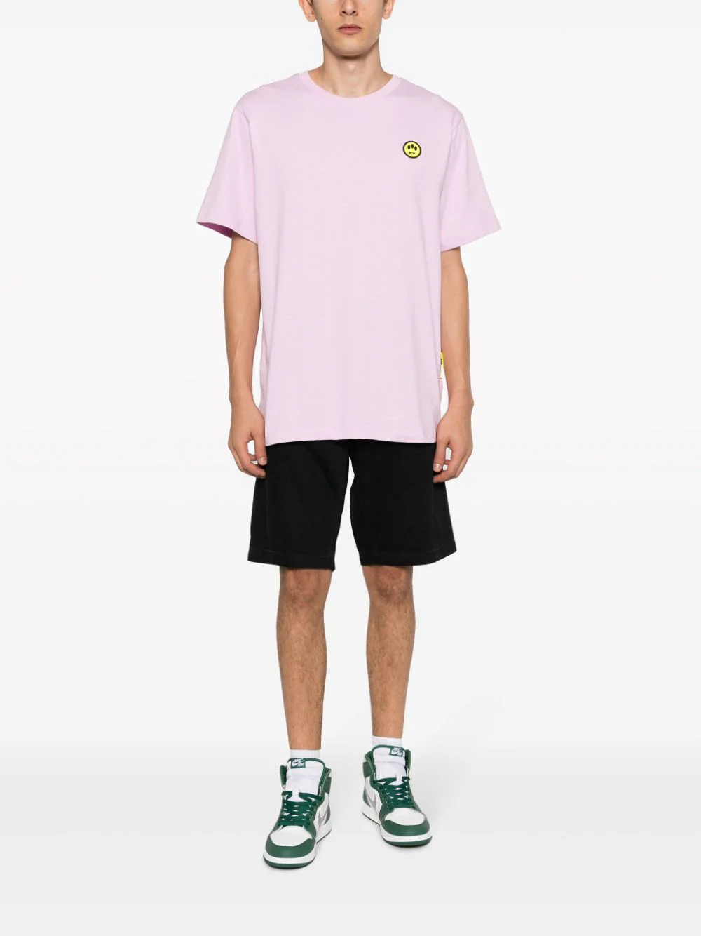 BARROW T-shirts and Polos Pink F3BWUATH152BW014 (BARROW / Tシャツ・カットソー ) | BARROW (バロウ)(1)