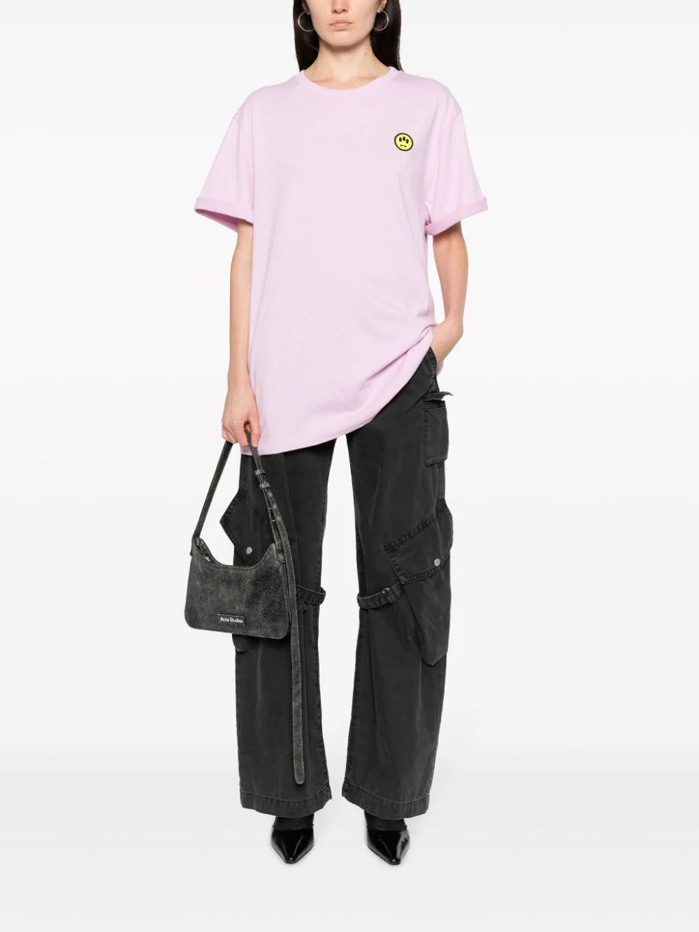 BARROW T-shirts and Polos Pink F3BWUATH152BW014 (BARROW / Tシャツ・カットソー ) | BARROW (バロウ)(2)