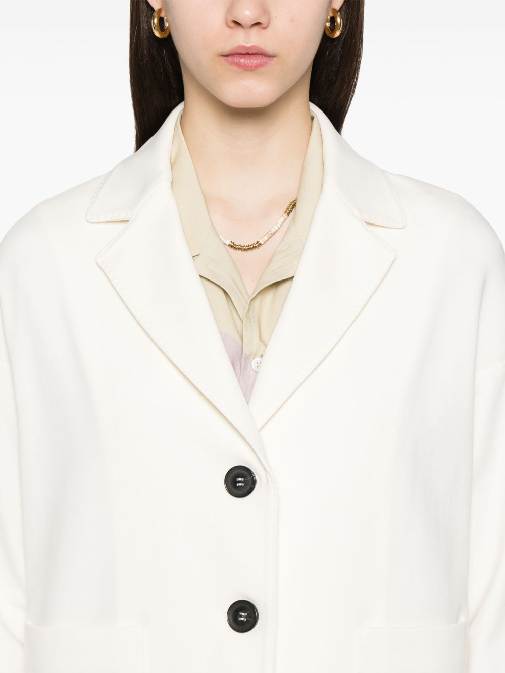 Circolo 1901 Jackets White FD3353LATTE (CIRCOLO 1901 / ブレザー・ジャケット ) | CIRCOLO 1901 (チルコロ1901)(2)