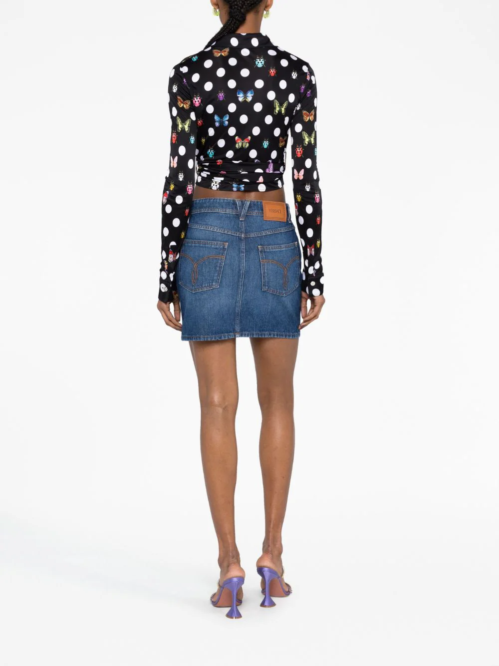 Versace Skirts Blue 10115201A070791D100 (VERSACE / スカート ) | VERSACE (ヴェルサーチェ)(3)