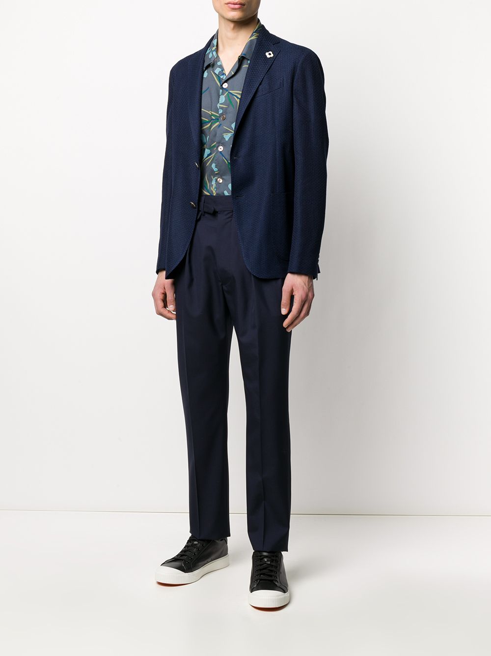 Lardini Jackets Black EILKJ1EEI54041850 (LARDINI / ブレザー・ジャケット ) | LARDINI (ラルディーニ)(1)